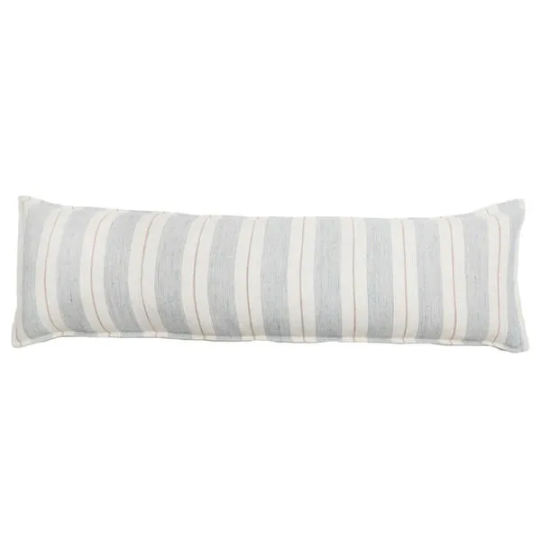 Product Image 1 for Laguna 18" x 60" Decorative Body Pillow with Insert  - Ocean /  Natural from Pom Pom at Home