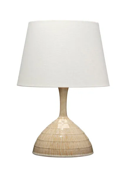 Product Image 1 for Trumpet Beige Ceramic Table Lamp from Jamie Young