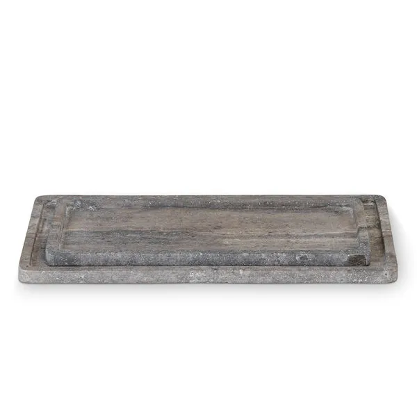 Product Image 1 for Sutton Travertine Tray Set from Regina Andrew Design