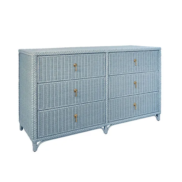 Product Image 2 for Bowden Light Blue Cabinet from Worlds Away