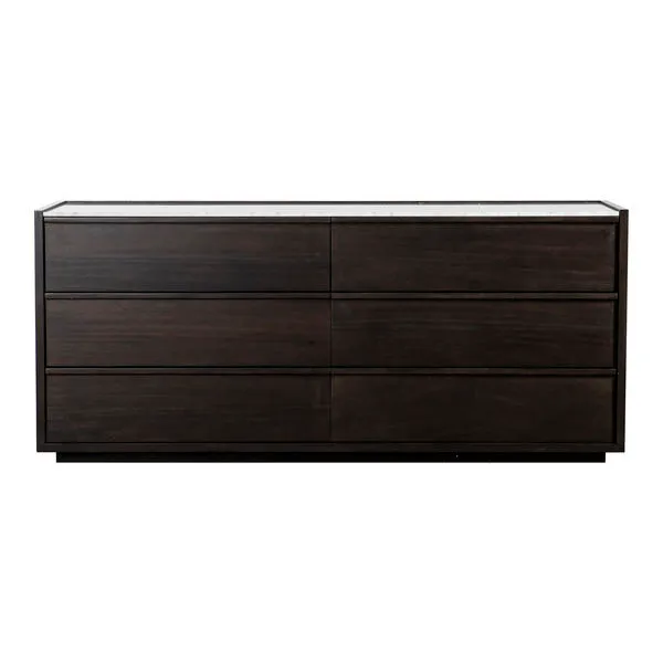 Product Image 4 for Ashcroft Dark Wood Dresser from Moe's
