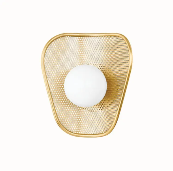 Product Image 3 for Marta Gold Wall Sconce from Mitzi