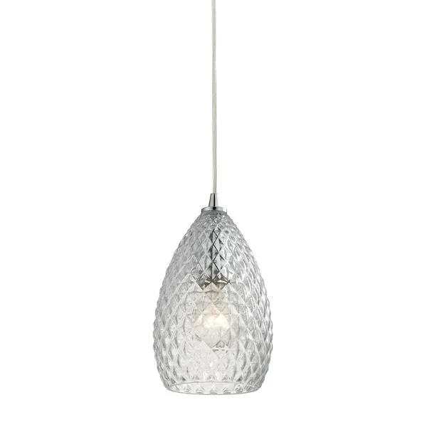 Product Image 1 for Geval 1 Light Pendant In Polished Chrome from Elk Lighting