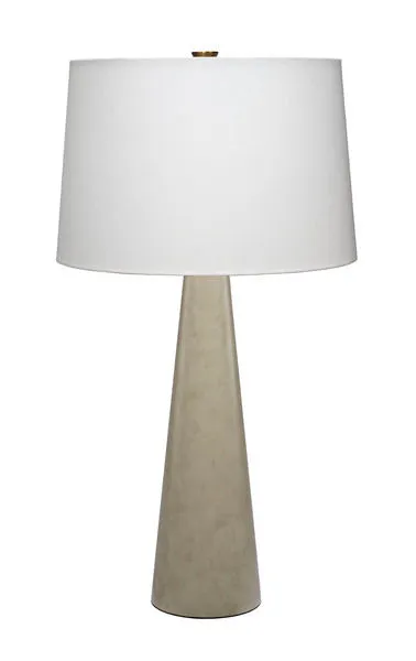 Product Image 1 for Alps Warm Gray Metal Table Lamp from Jamie Young