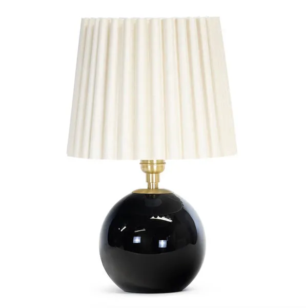 Product Image 5 for Giorgio Black Glass Mini Lamp from Regina Andrew Design