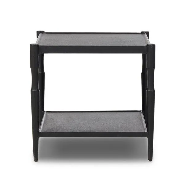 Product Image 1 for Augusta End Table - Textured Iron from Four Hands
