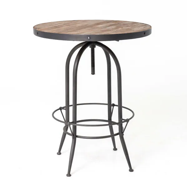 Product Image 5 for Bristol Pub Table Rustic Black from Four Hands