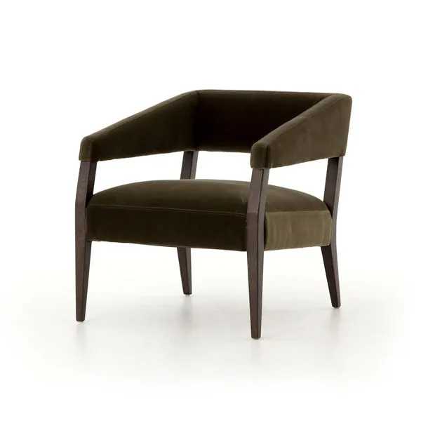 Product Image 6 for Gary Club Chair Olive Green from Four Hands