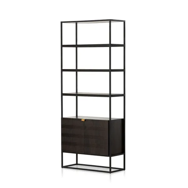 Product Image 1 for Kelby Solid Mango Bookcase - Vintage Brown from Four Hands
