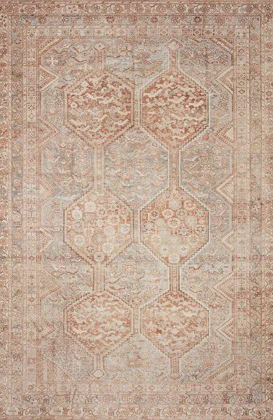 Product Image 7 for Jules Tangerine / Mist Rug from Loloi