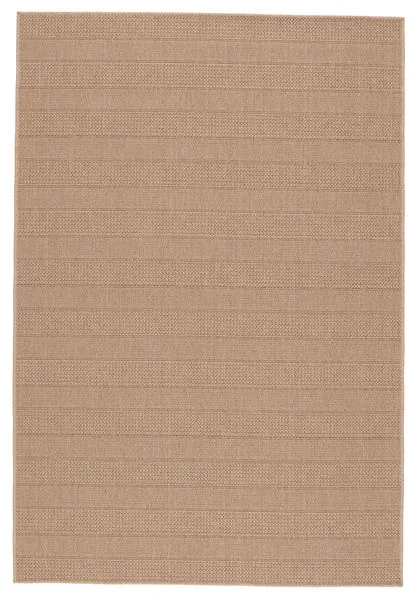 Product Image 3 for Vibe by Avae Indoor/ Outdoor Striped Beige/ Light Brown Rug from Jaipur 