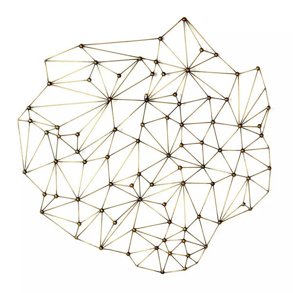 Product Image 1 for Icosagon Wall Décor from Moe's