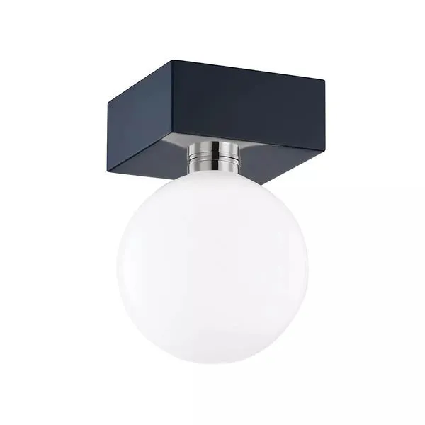 Product Image 1 for Aspyn 1 Light Flush Mount from Mitzi