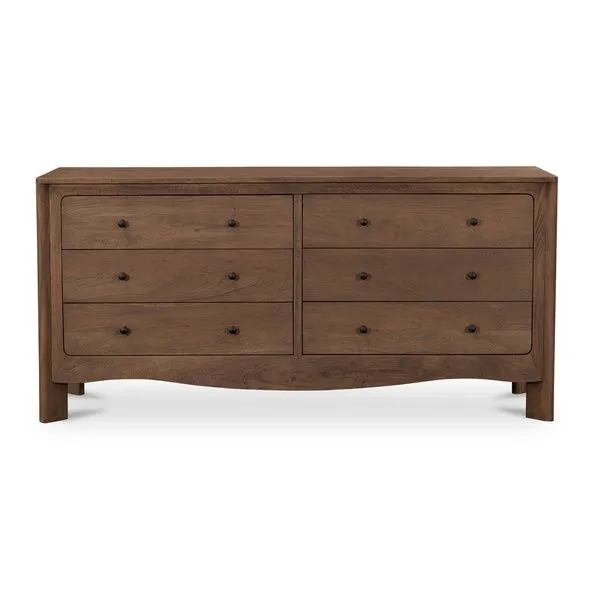 Product Image 1 for Mabel 6 Drawer Dresser Dark from Moe's
