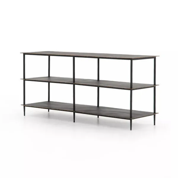 Product Image 4 for Trula Media Console Rubbed Black from Four Hands