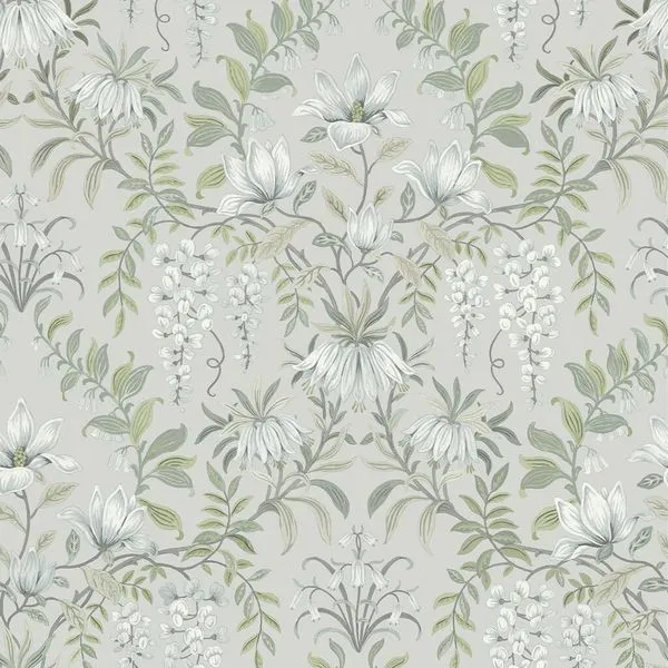 Product Image 1 for Laura Ashley Parterre Sage Wallpaper from Graham & Brown