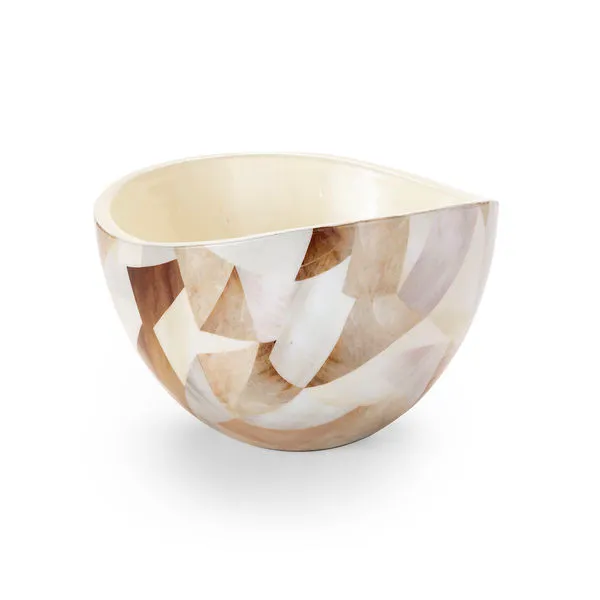 Product Image 1 for Jake Large Cream Wooden Bowl from Regina Andrew Design