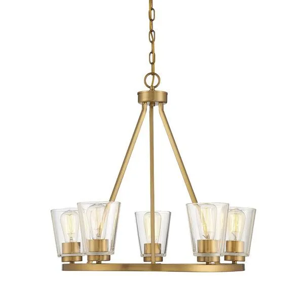 Product Image 4 for Calhoun 5 Light Chandelier from Savoy House 