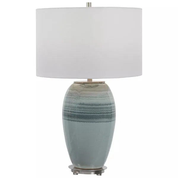 Product Image 3 for Caicos Teal Table Lamp from Uttermost