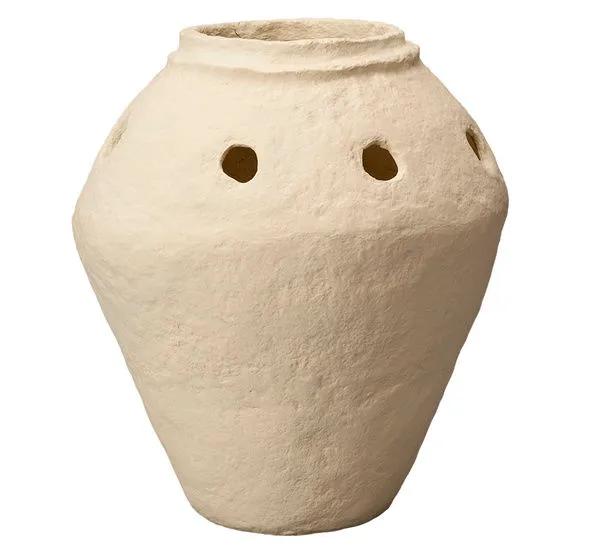 Product Image 1 for Erosion Paper Mache Vase from Jamie Young