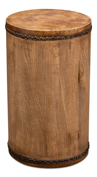 Product Image 4 for Tambour Drum Table from Sarreid Ltd.