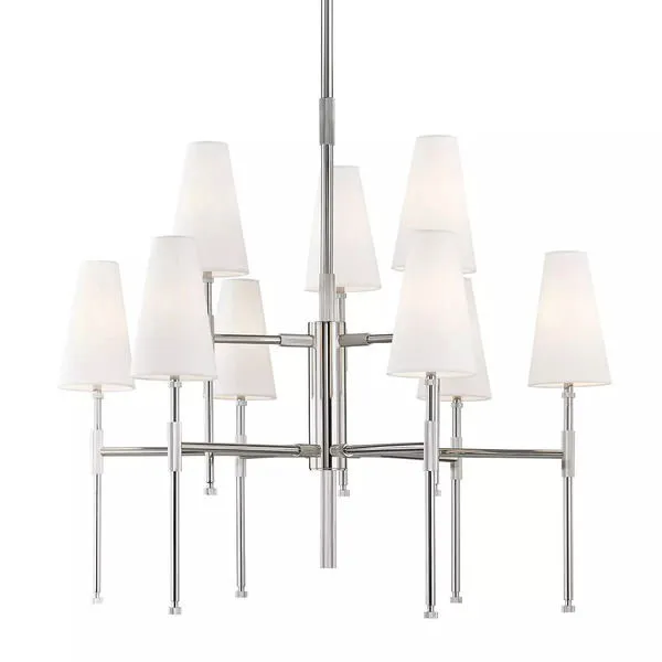 Product Image 1 for Bowery 9 Light Chandelier from Hudson Valley