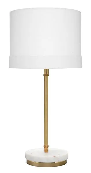 Product Image 2 for Grace Brass & Marble Table Lamp from Jamie Young