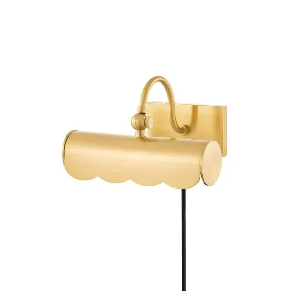 Product Image 1 for Fifi 1-Light Aged Brass Portable Shelf Light from Mitzi
