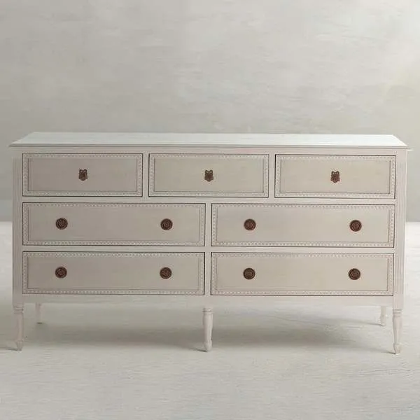 Product Image 1 for Caroline Cerused White Dresser from Gabby