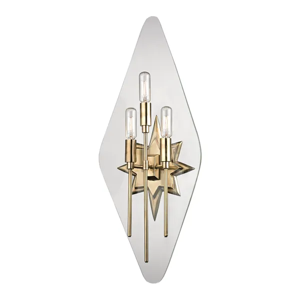 Product Image 1 for Westport 3 Light Wall Sconce With Cle from Hudson Valley