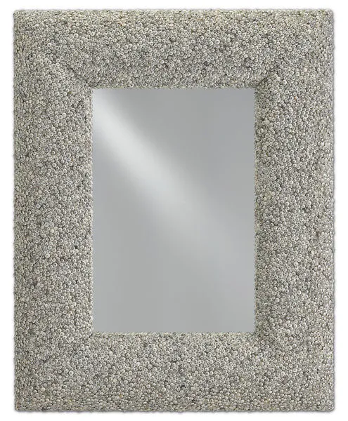Product Image 1 for Batad Shell Rectangular Mirror from Currey & Company