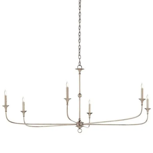 Product Image 1 for Nottaway Champagne Chandelier from Currey & Company