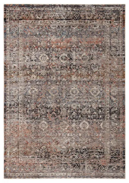 Product Image 7 for Elio Oriental Gray/ Black Rug from Jaipur 
