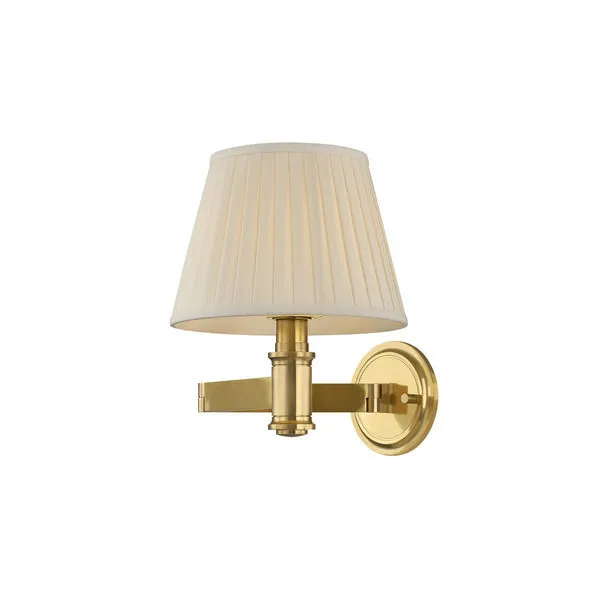Product Image 1 for Woodland Park Aged Brass Wall Sconce from Hudson Valley