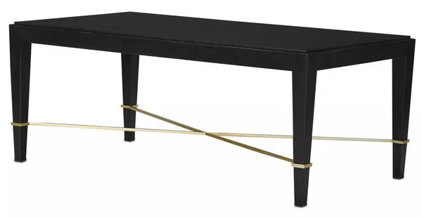 Product Image 2 for Verona Black Cocktail Table from Currey & Company