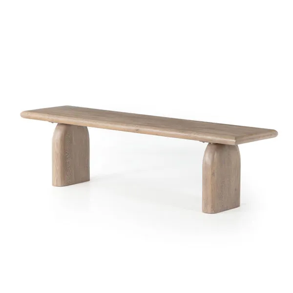 Product Image 7 for Sorrento Dining Bench Aged Drift Oak from Four Hands