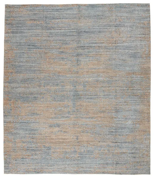 Product Image 4 for Ferelith Handmade Abstract Blue/ Light Tan Rug from Jaipur 