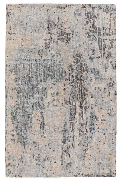Product Image 6 for Octave Handmade Abstract Silver/ Tan Area Rug from Jaipur 