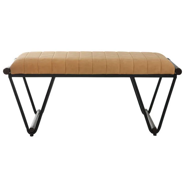 Product Image 4 for Woodstock Mid-Century Bench from Uttermost