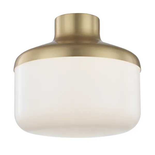 Product Image 1 for Livvy 1 Light Flush Mount from Mitzi