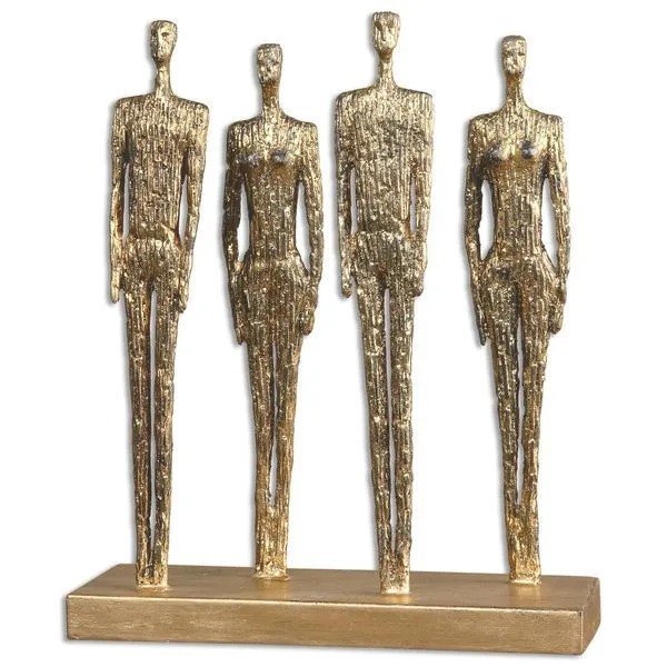 Product Image 2 for Uttermost Ten Hut Gold Sculpture from Uttermost