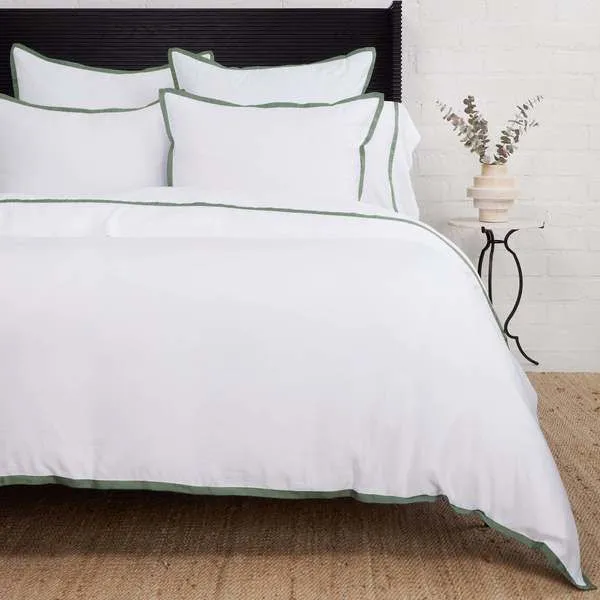 Product Image 1 for Langston Moss Bamboo Sateen Duvet Set from Pom Pom at Home
