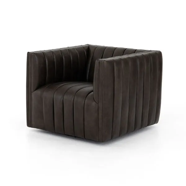 Product Image 9 for Augustine Swivel Chair Deacon Wolf from Four Hands