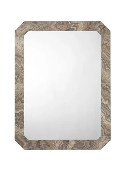 Product Image 1 for Ravine Sand Gray Wood Wall Mirror from Jamie Young