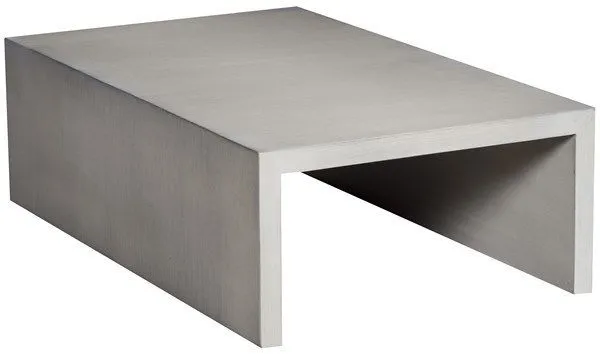 Lucca Stocked Tray for Sofa in Moonstruck finish with a smooth, rectangular, open-sided design