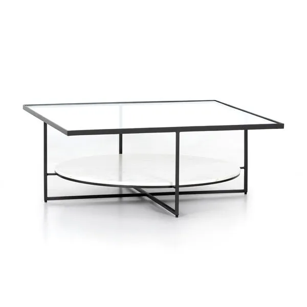 Product Image 6 for Gia Coffee Table Polished White Marble from Four Hands