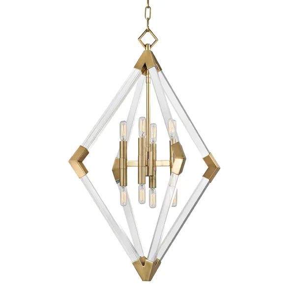 Product Image 1 for Lyons 8 Light Pendant from Hudson Valley