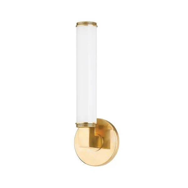 Product Image 1 for Cromwell 1-Light Aged Brass Wall Sconce from Hudson Valley