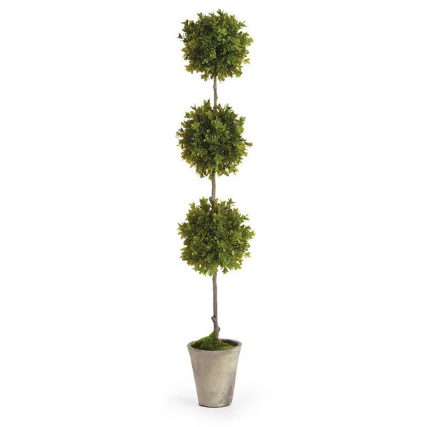 Product Image 1 for Barclay Butera Faux Boxwood Potted Topiary, 36" from Napa Home And Garden