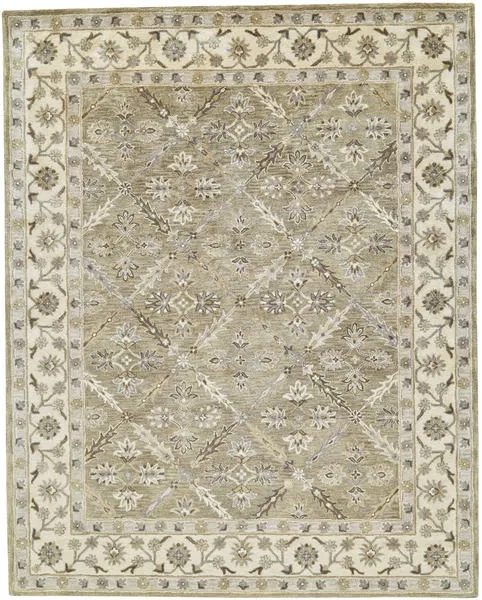 Product Image 4 for Eaton Sage Green / Beige Rug from Feizy Rugs